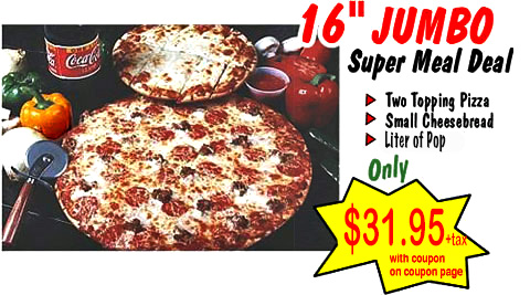 Jumbo Pizza Offer